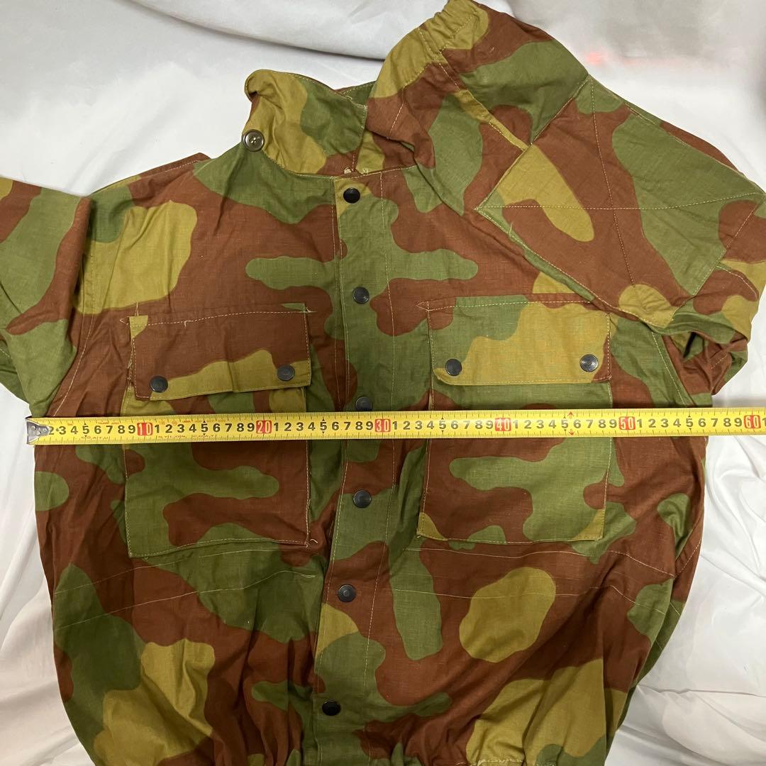 イタリア軍 パラトルーパー コンバットジャケット サンマルコカモ　フード付き
