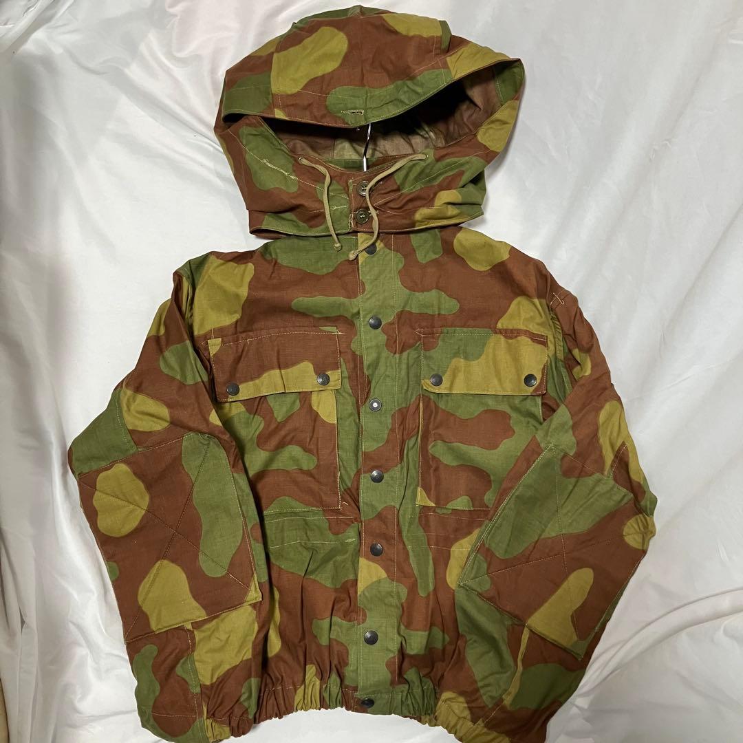 イタリア軍 パラトルーパー コンバットジャケット サンマルコカモ　フード付き
