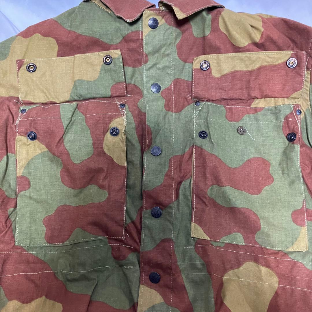 イタリア軍 パラトルーパー コンバットジャケット サンマルコカモ　フード付き