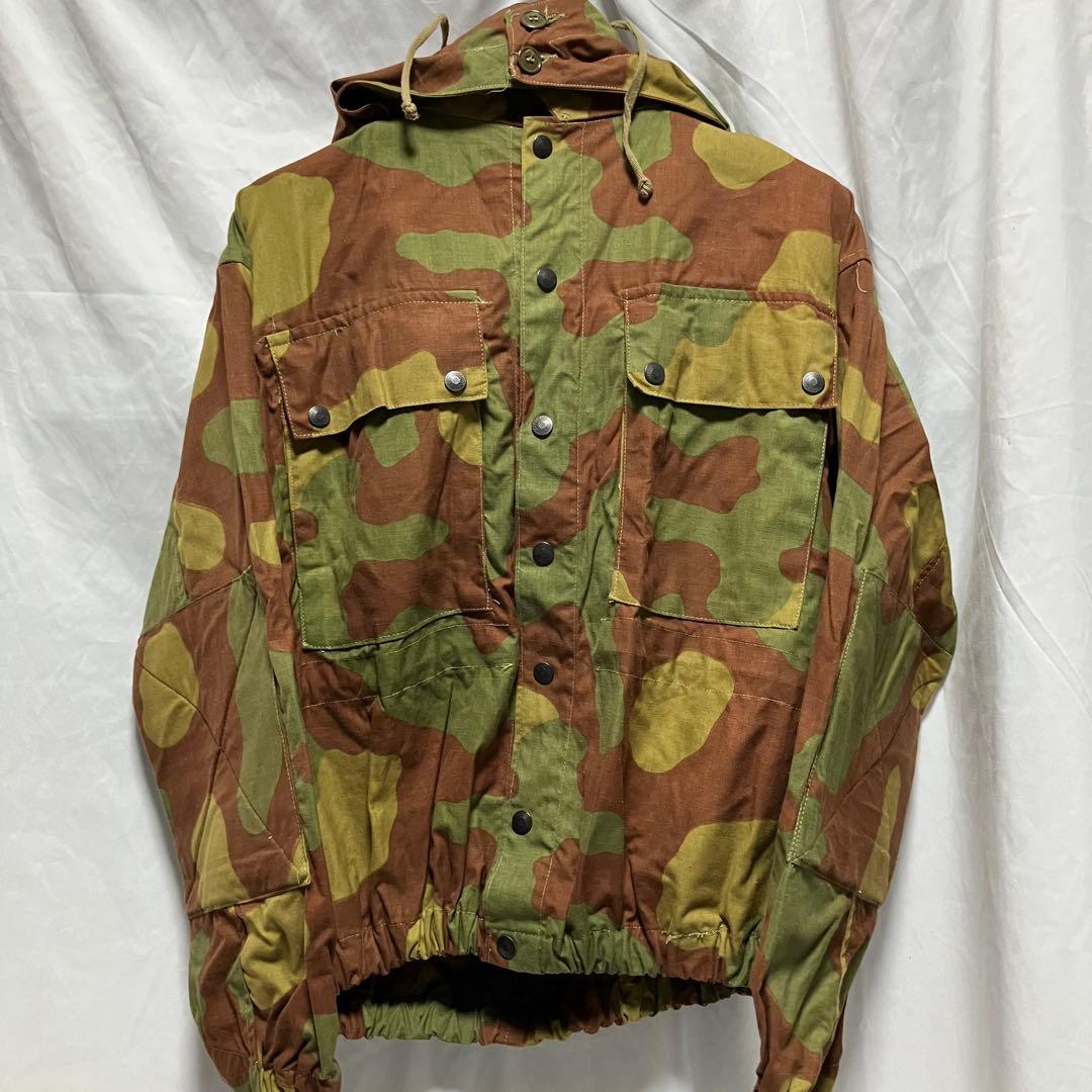 イタリア軍 パラトルーパー コンバットジャケット サンマルコカモ　フード付き
