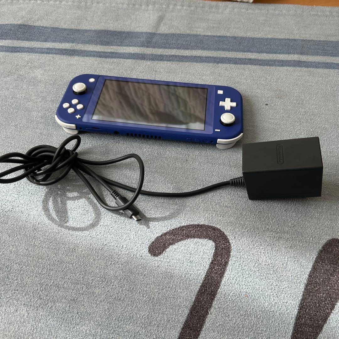 Nintendo Switch Lite ブルー 本体 充電器、ケース付き