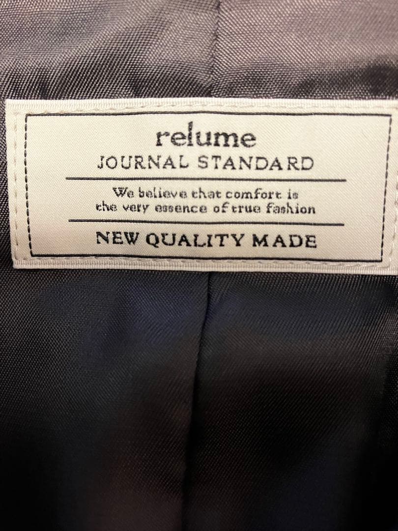 JOURNAL STANDARD relumeコートアウターポンチョグレー