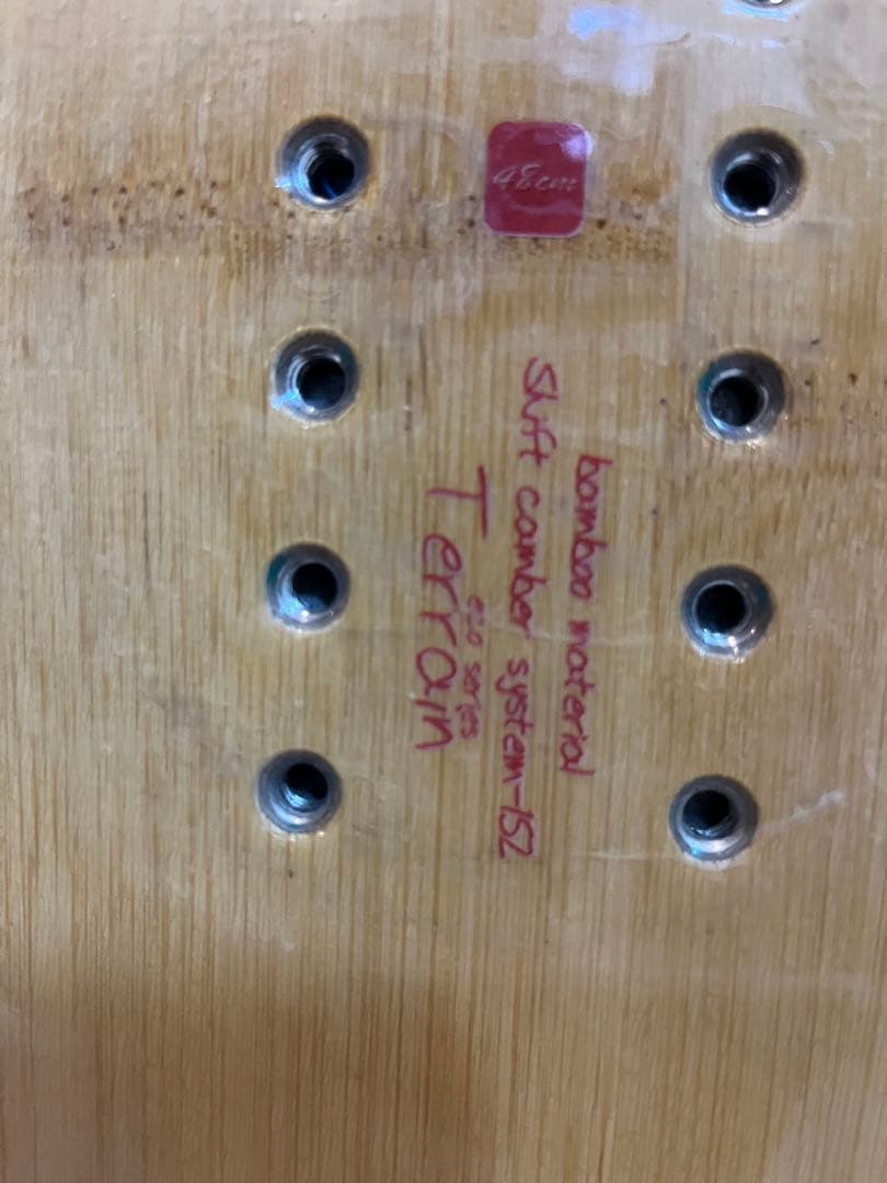 TJ brand 【SHIFT camber152】中古 パウダーボード