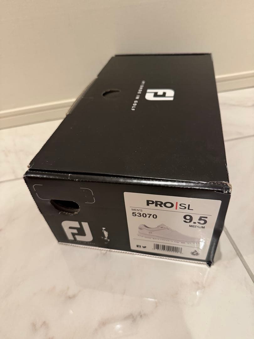 【27.5cm】FootJoy PRO SL ゴルフシューズ（ホワイト）