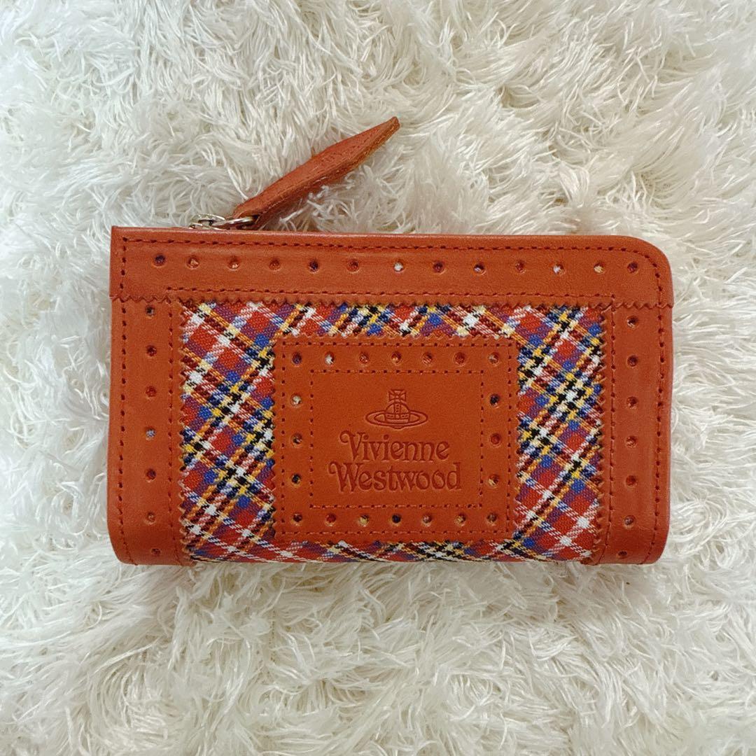 【新品】Vivienne Westwood チェック柄キーケース&ケース