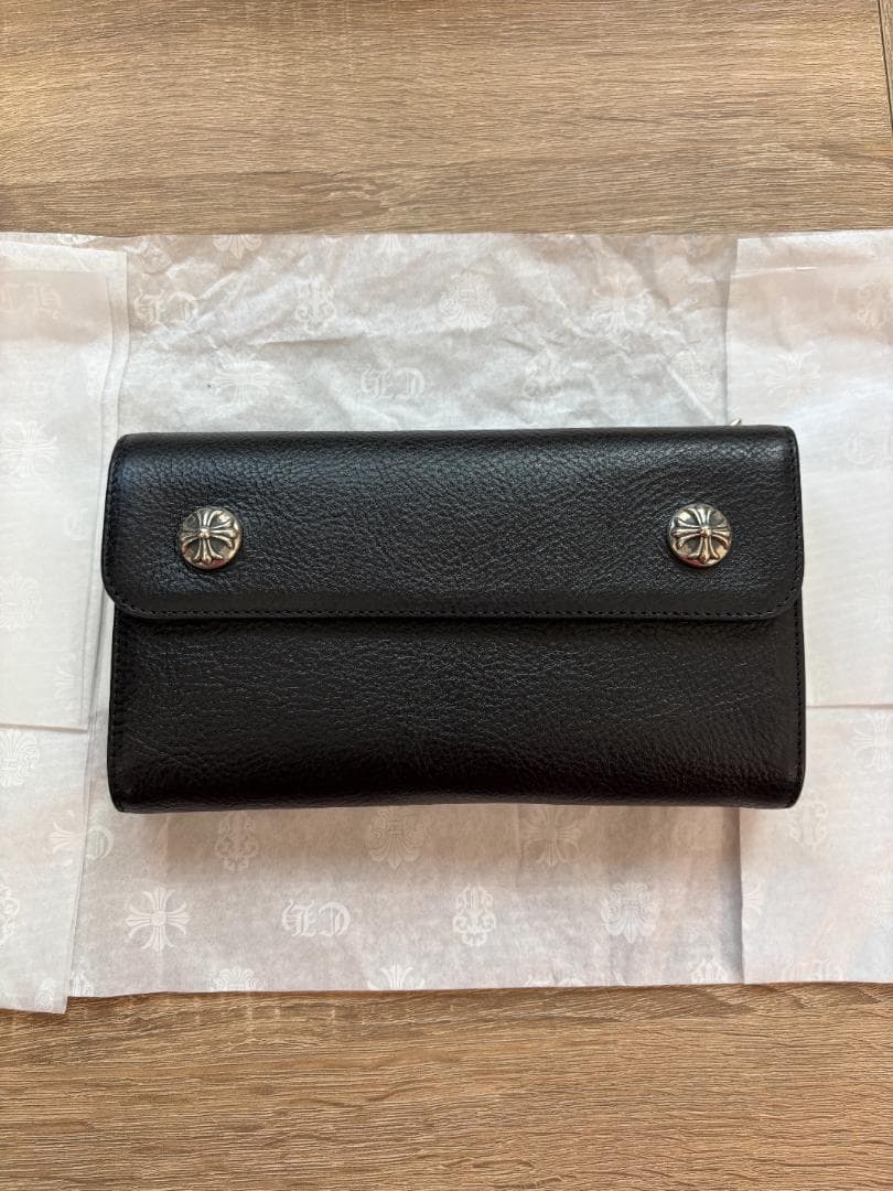 クロムハーツ　ウェーブ　ロングウォレット　長財布『新品未使用』