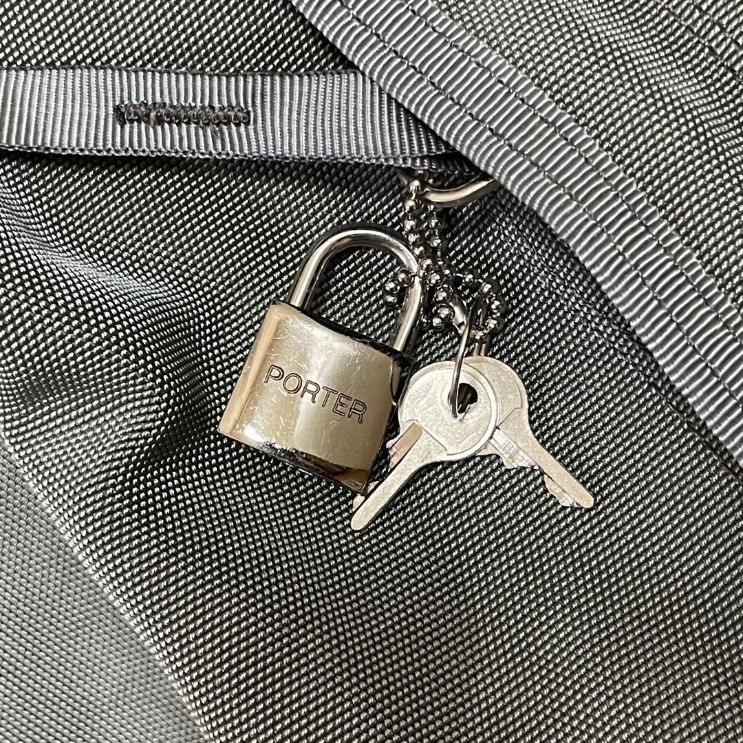 ポーター　トリップ　3WAY リュック　ボストンバッグ　グレー