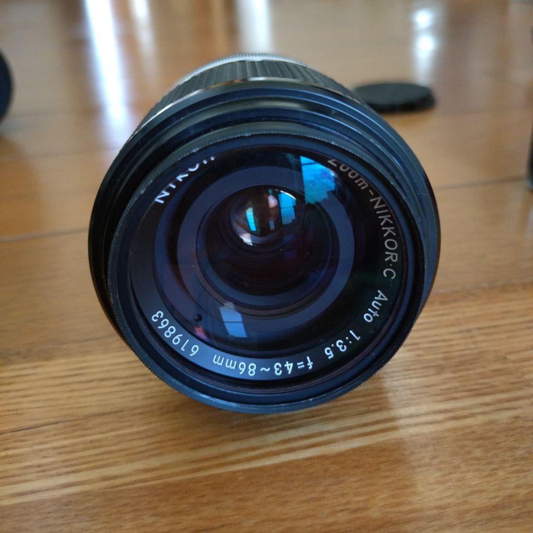 D*社様 【希少】ニコン nikomat フィルムカメラ 一眼レフ レンズ付き
