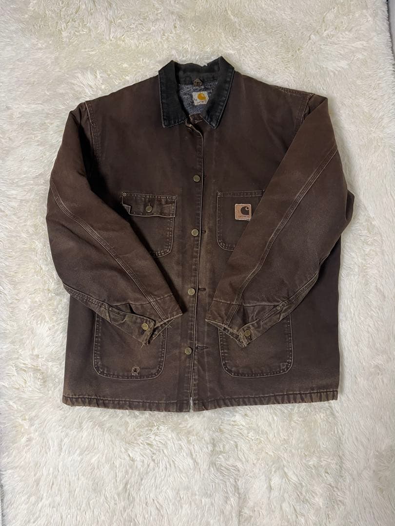 Carhartt ミシガンチョアコート DKB グッドフェード