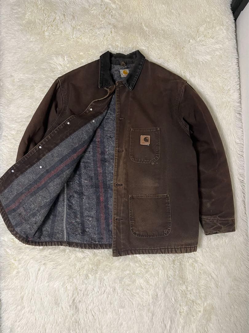 Carhartt ミシガンチョアコート DKB グッドフェード