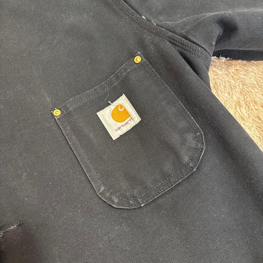 Carhartt ブラウン カバーオール チョアコート デニム　USA製