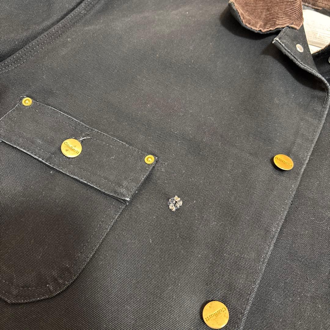 Carhartt ブラウン カバーオール チョアコート デニム　USA製
