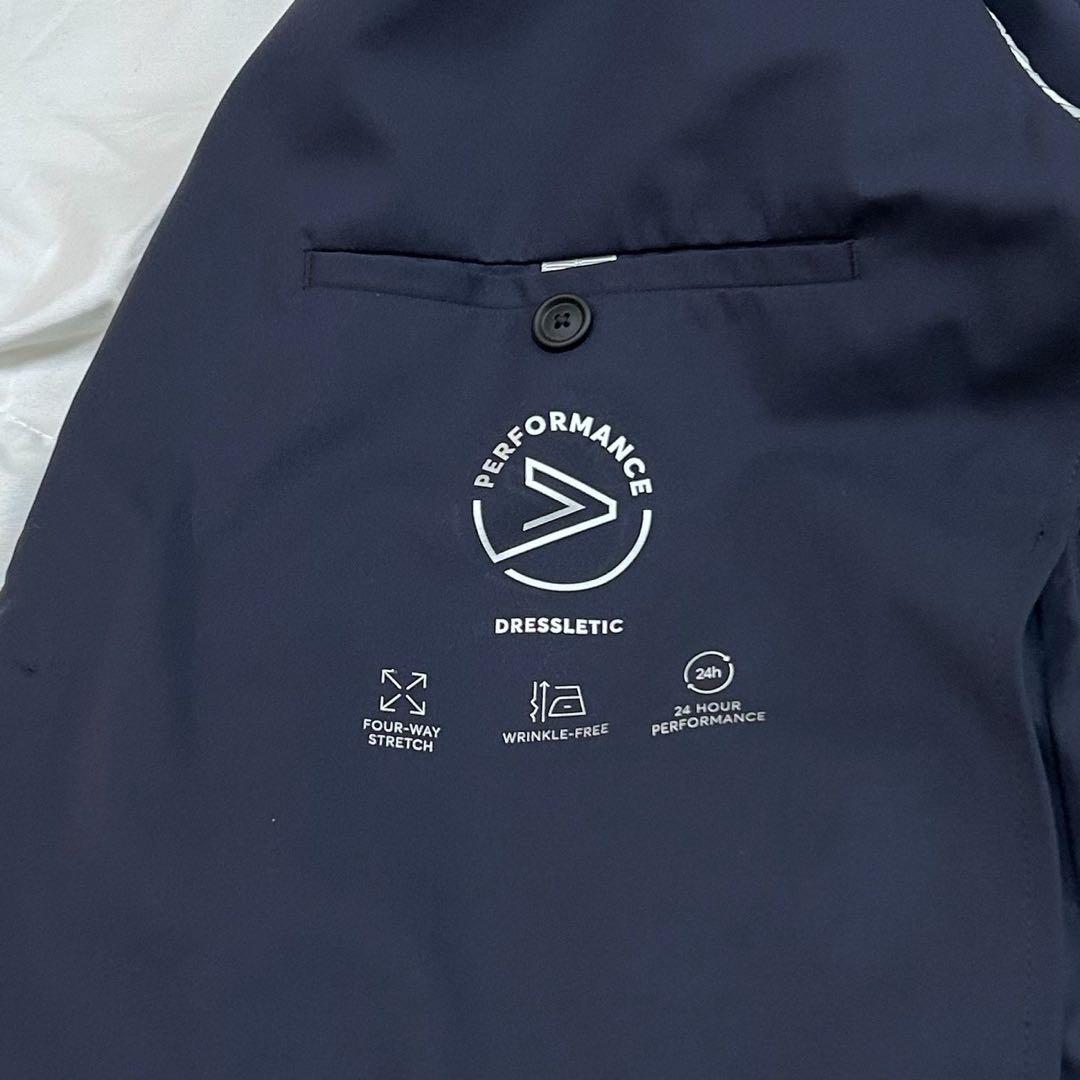 美品 HUGO BOSS ヒューゴボス ストレッチ テーラードジャケット 52