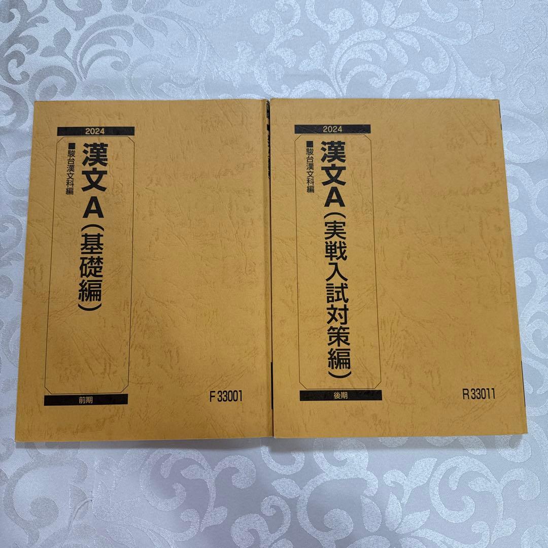 駿台 EX東大文系演習コース 最上位クラス 現代文 古文 漢文 フルセット