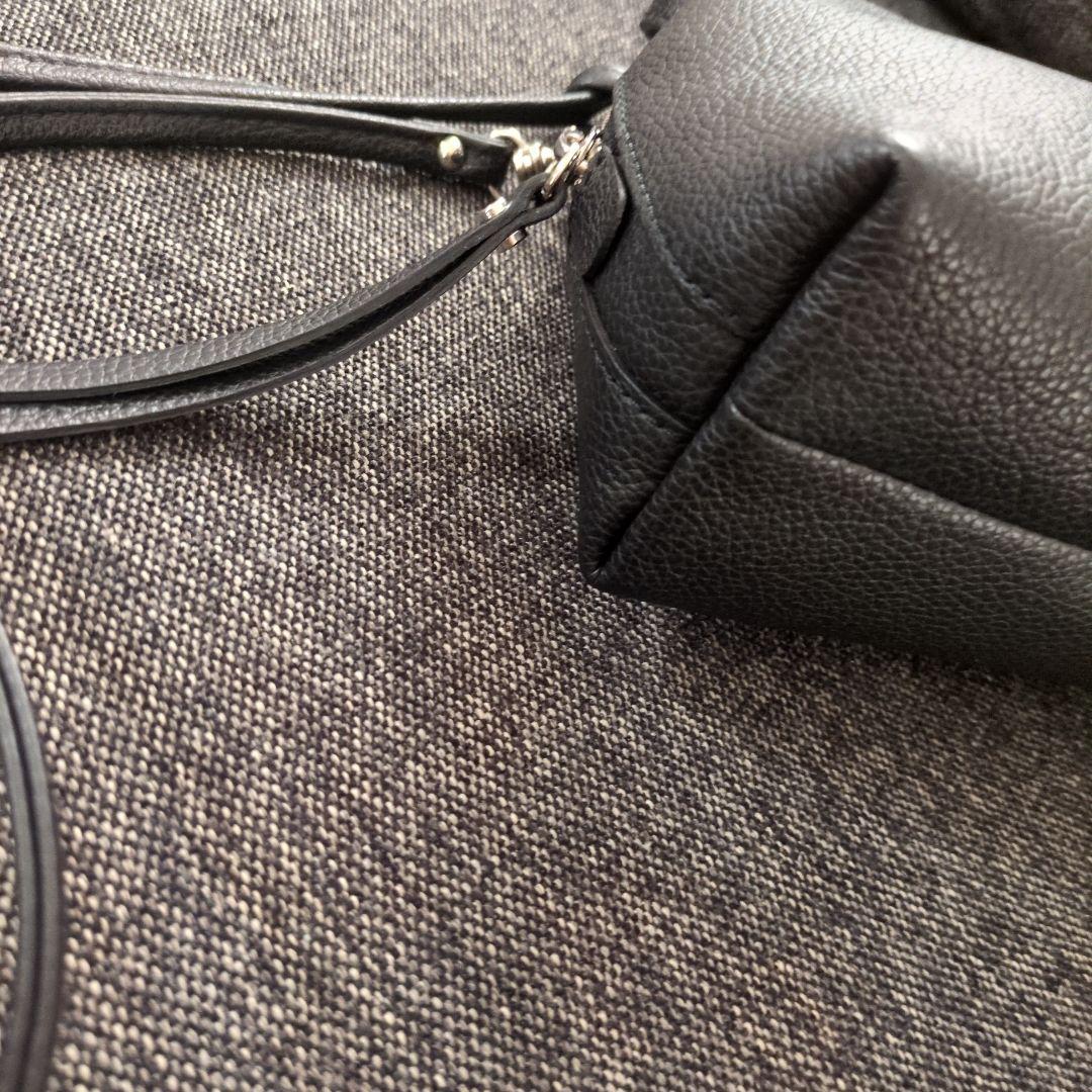 【極美品】ジャンニキャリーニ アリファ S ショルダーバッグ 2way 黒