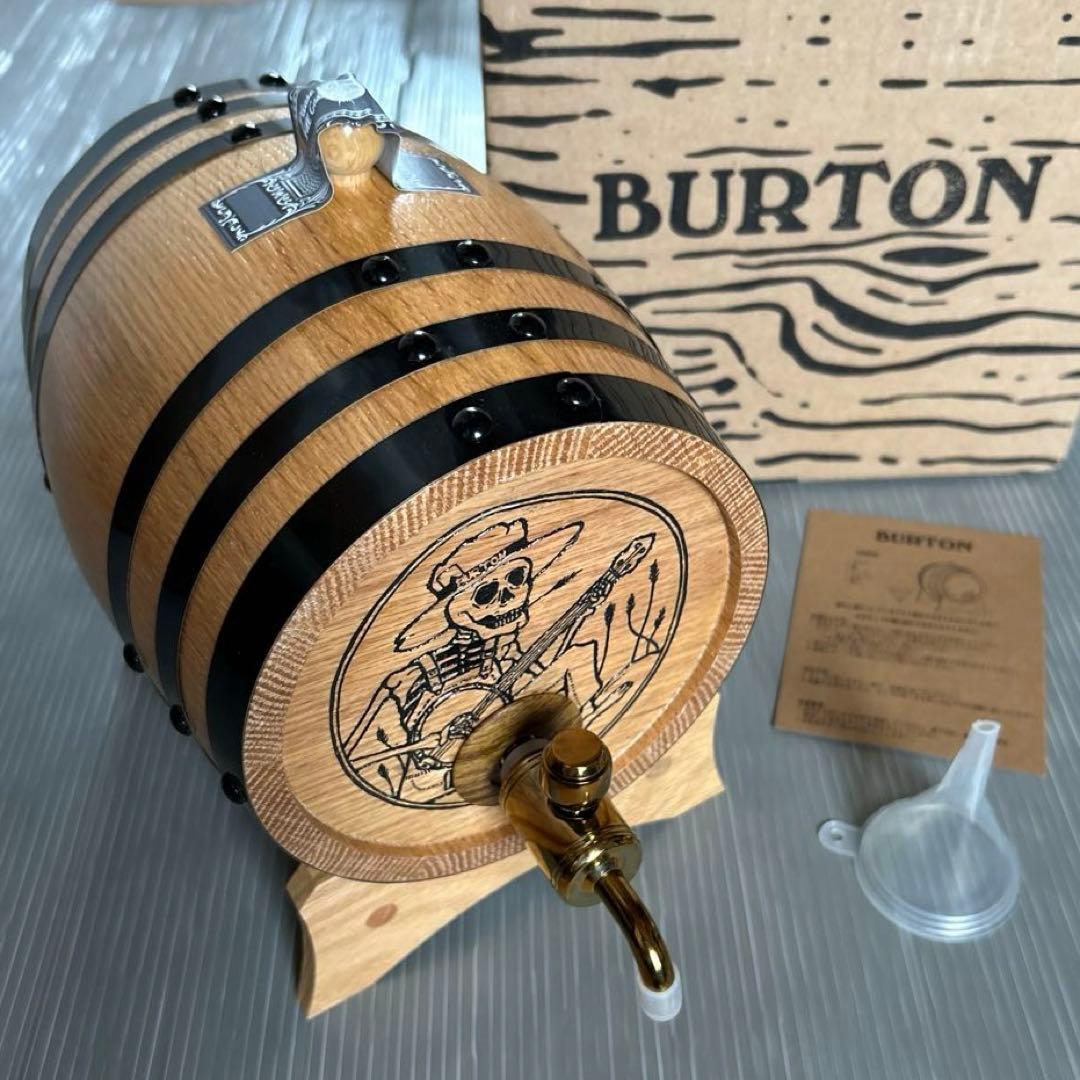 【レア 非売品 新品未使用】 BURTON サーバー 樽 スノボ OLD 初期
