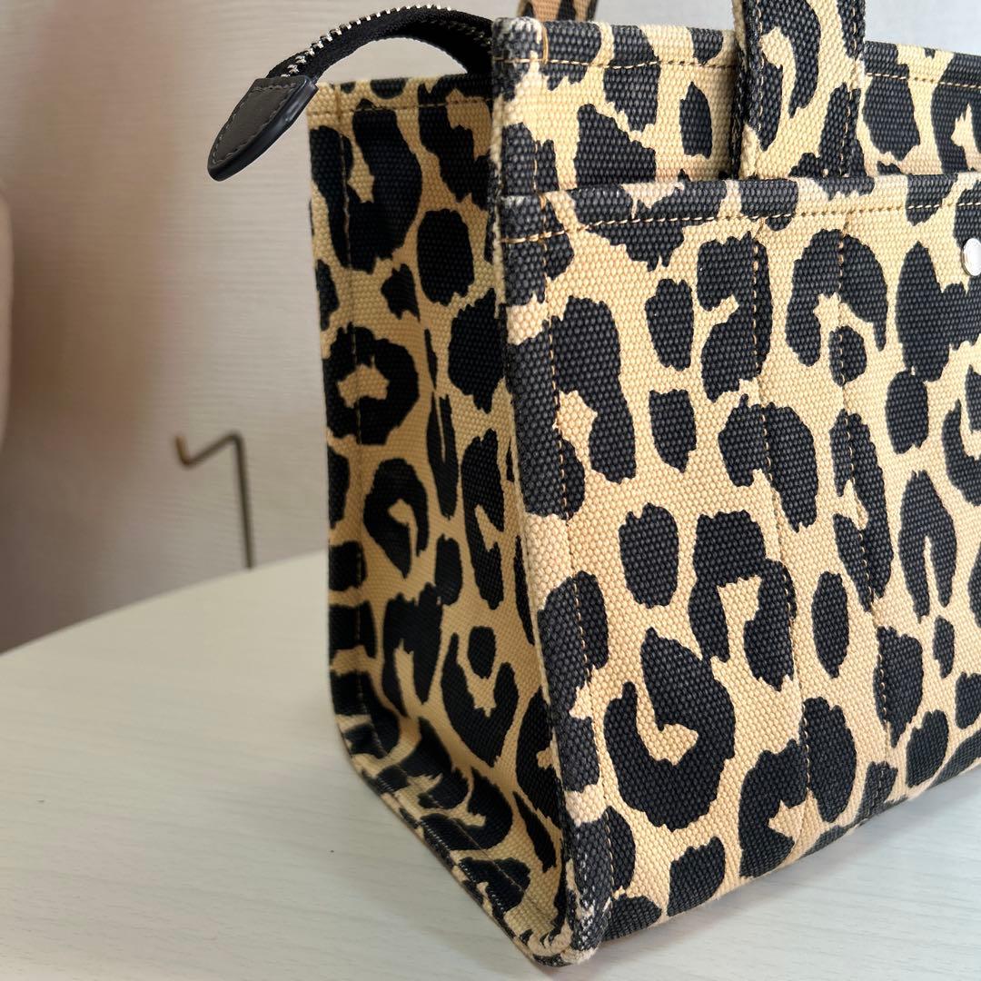 Coach ヒョウ柄 トートバッグ