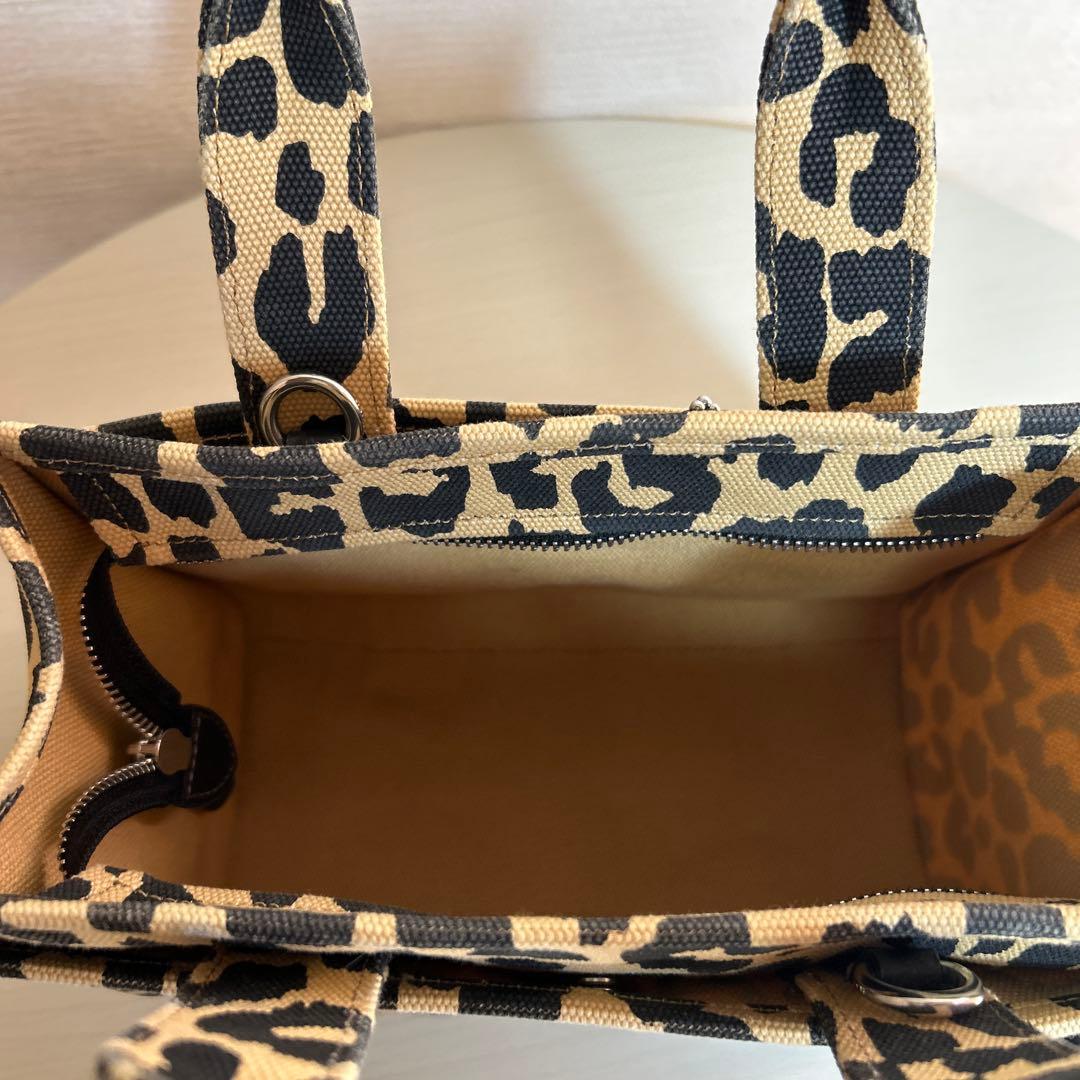 Coach ヒョウ柄 トートバッグ