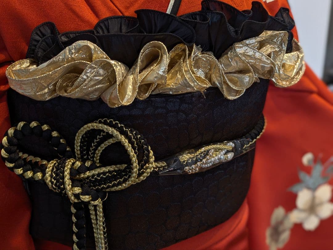 ⭐︎様 振袖フルセット 身丈162裄66.5 豪華振袖 金銀彩 赤 逸品 成人式