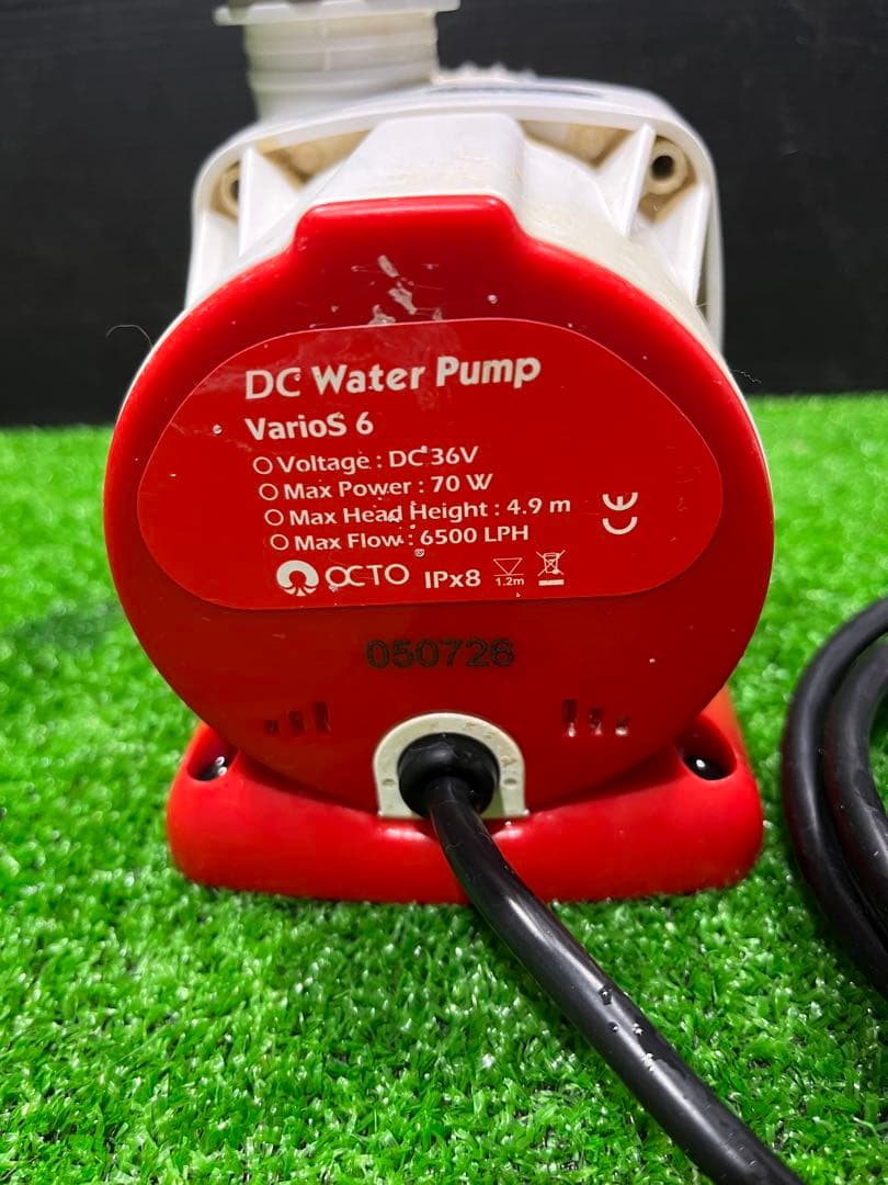 高性能ハイパワー DCポンプ OCTO varioS 6 最大6500L/h