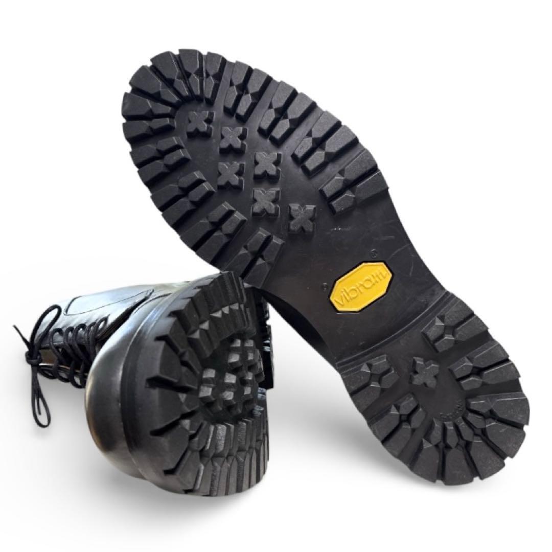 LANVIN ランバンコレクション レースアップブーツ GRY ビブラム