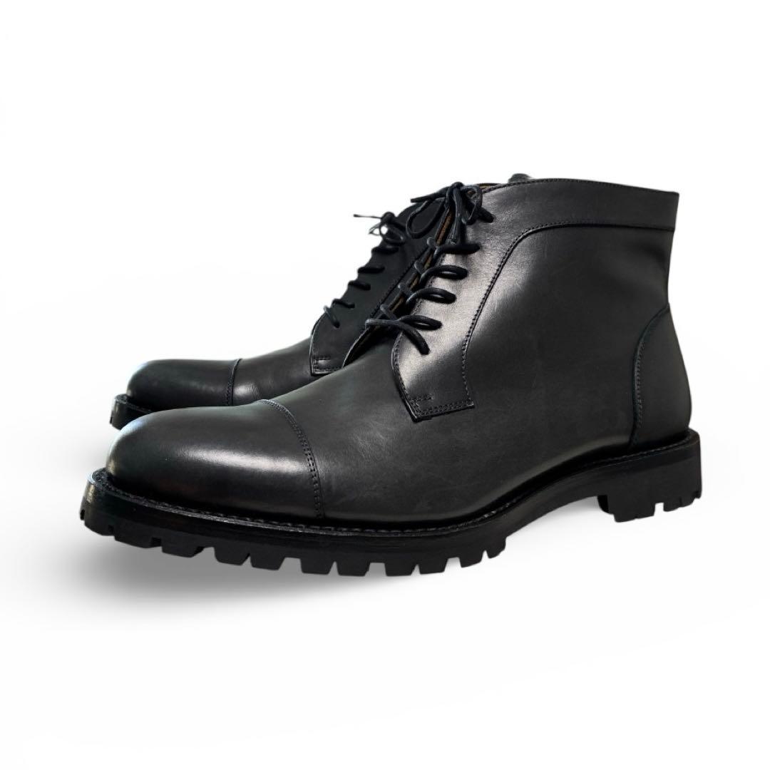 LANVIN ランバンコレクション レースアップブーツ GRY ビブラム