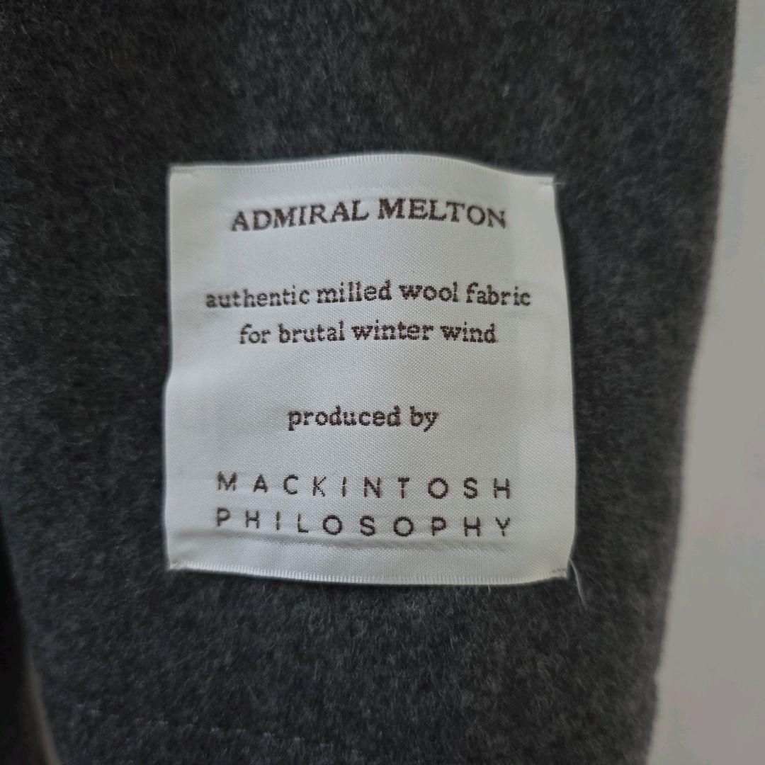 未使用品 マッキントッシュフィロソフィー アドミラルメルトン コート 38