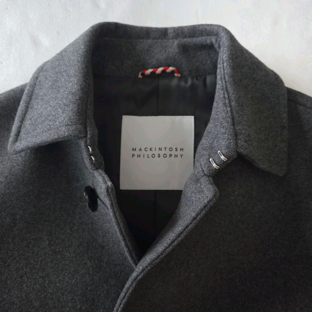 未使用品 マッキントッシュフィロソフィー アドミラルメルトン コート 38