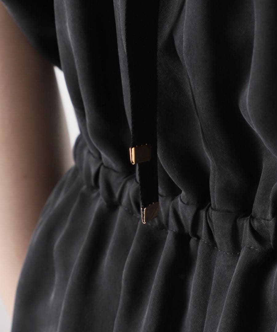 定価2万【IENA】キュプラギャザーネックオールインワン