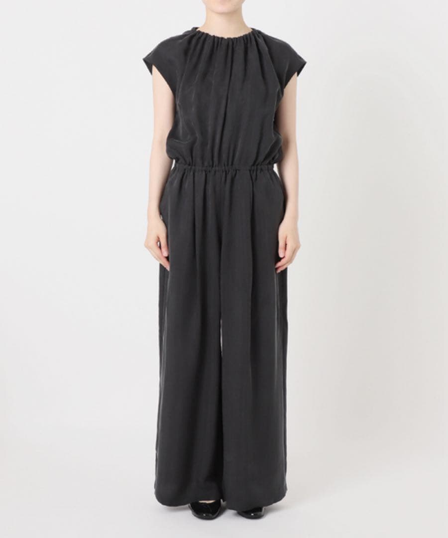 定価2万【IENA】キュプラギャザーネックオールインワン