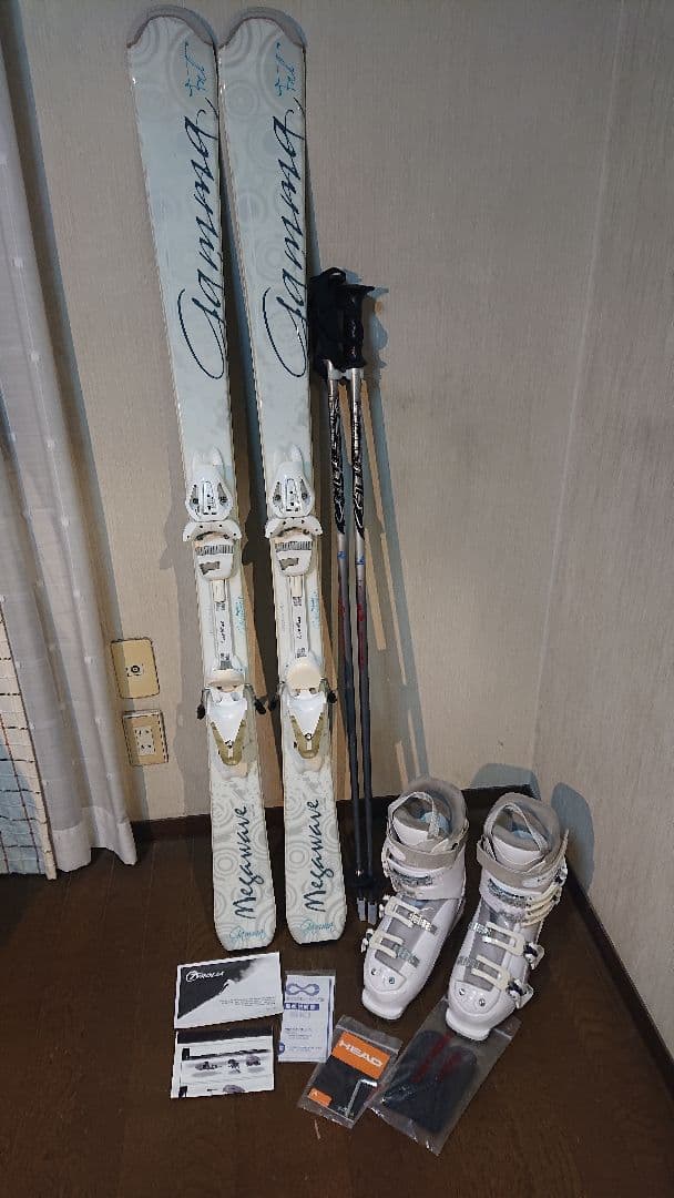 セット★140cm★スワロースキー/megawave　HEAD 24㎝