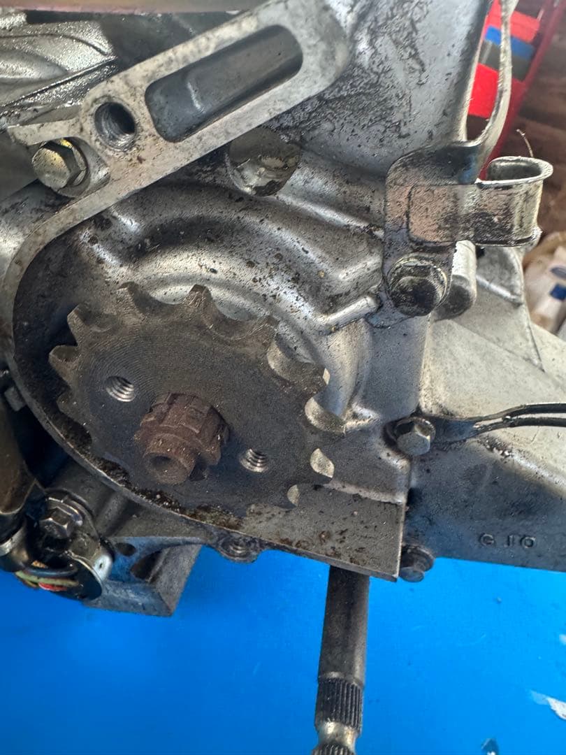 NSR50 HONDA エンジン 部品一式 実働車体バラシ