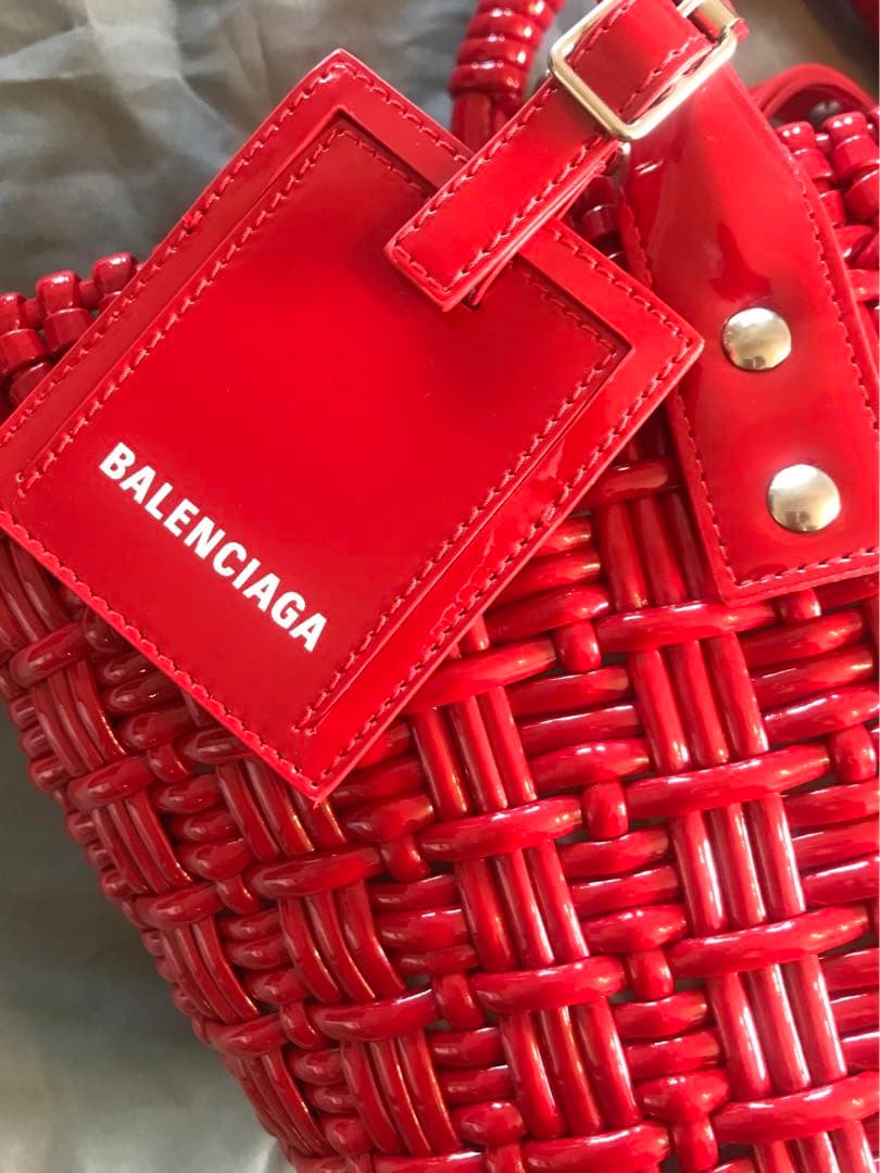 希少　　バレンシアガ　　バスケット　カゴバック　　新品　正規品