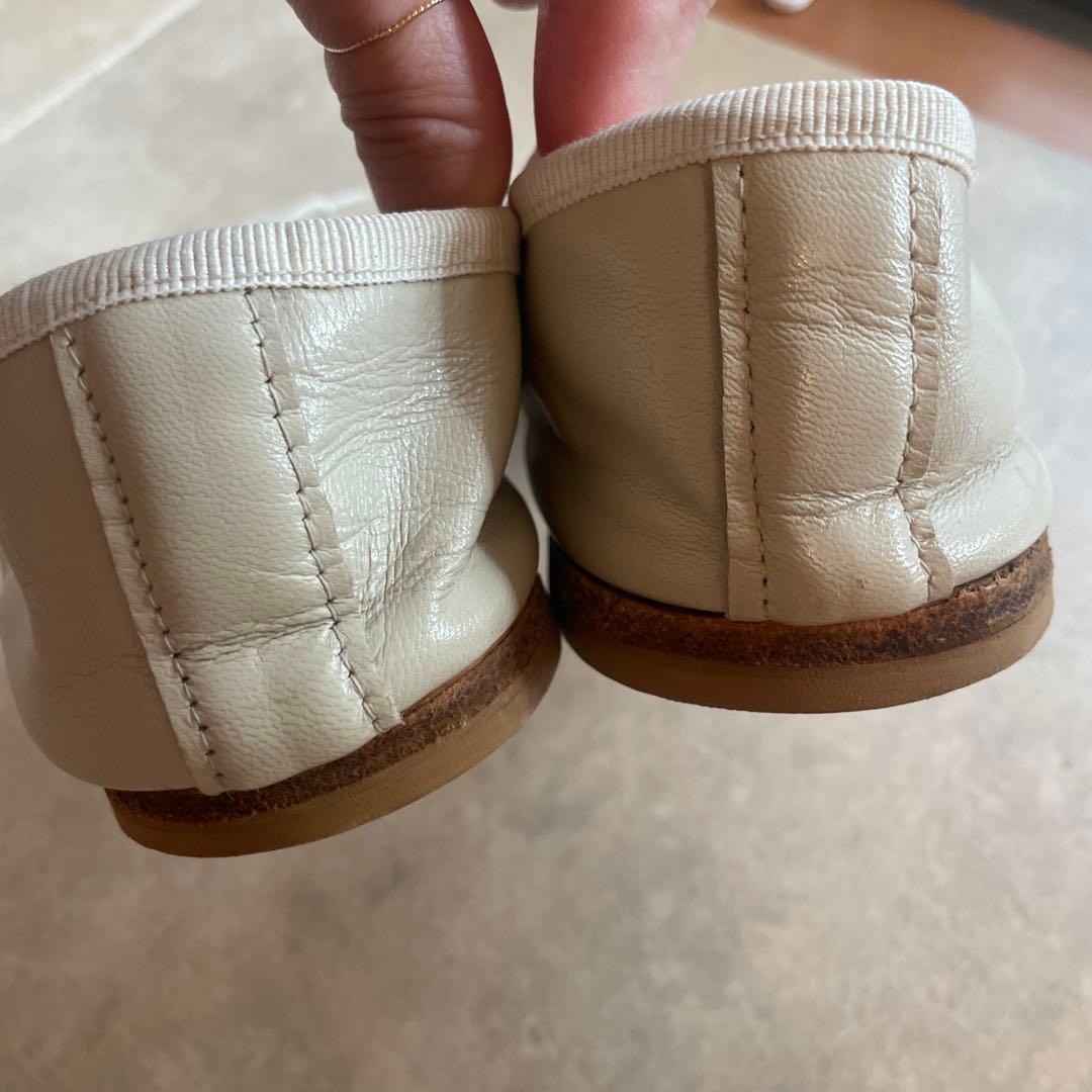 裏張り済★美品★ポルセリ★PORSELLI★バレエシューズ★38