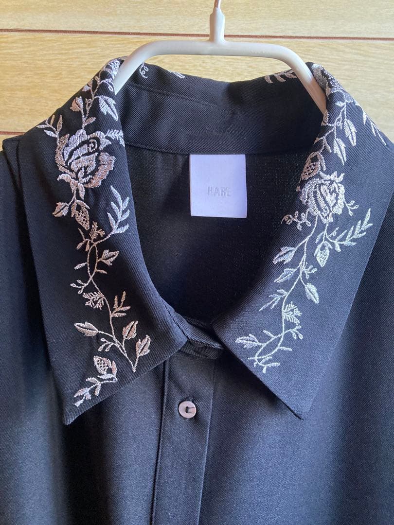 HARE アシメフリルシシュウワンピース