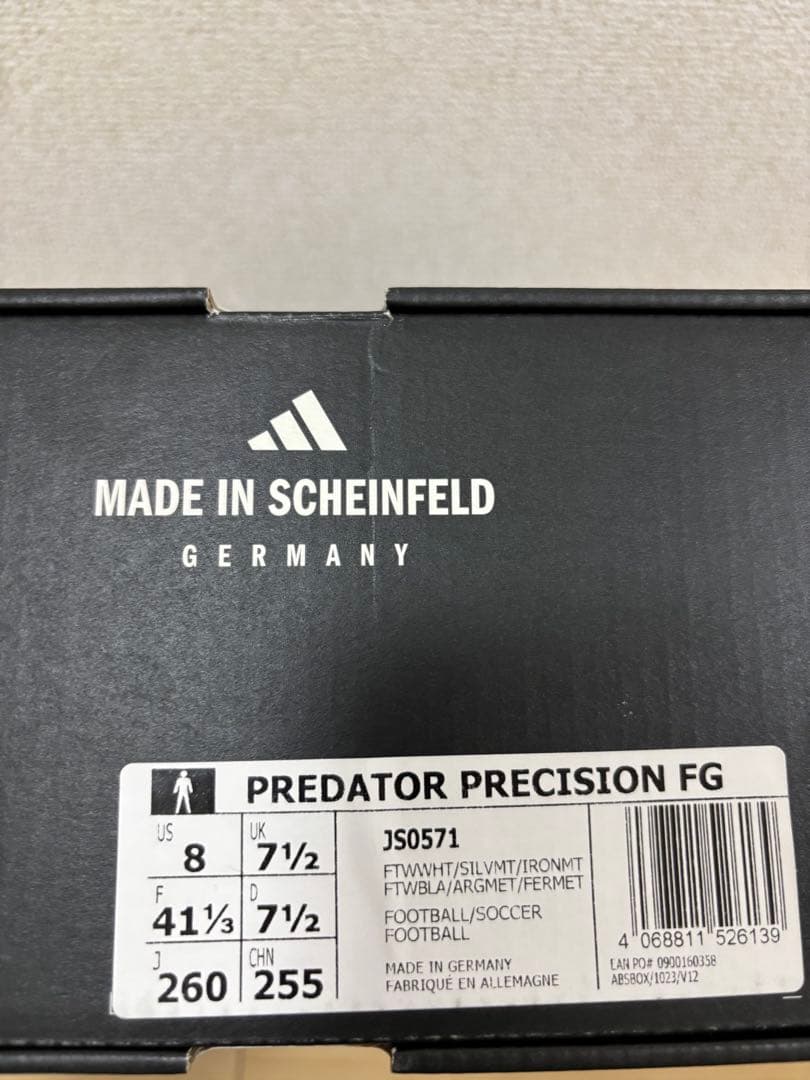 1*o様 adidas プレデタープレシジョン FG