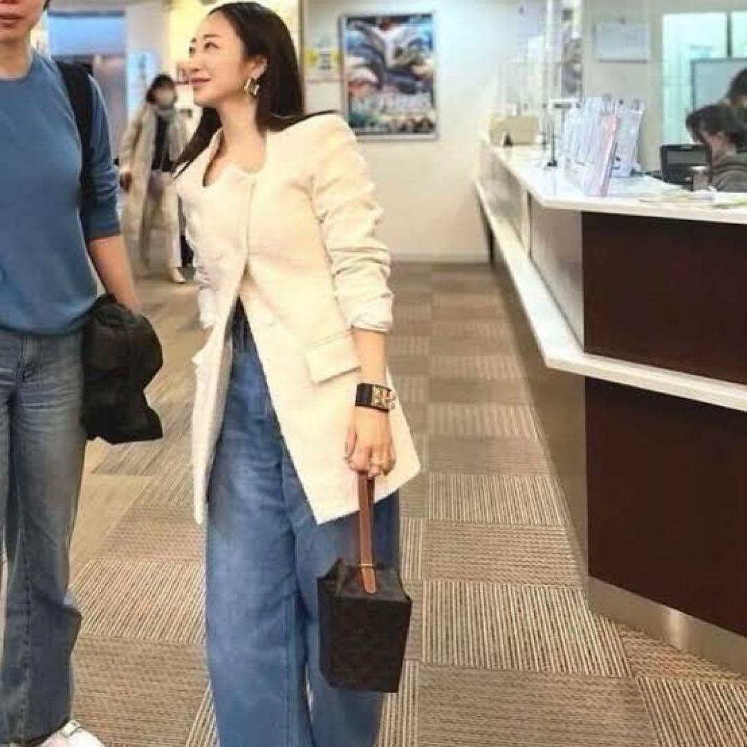 神崎恵着用♡RECTOレクト　ジャンニ シグネチャー カーブネック ジャケット