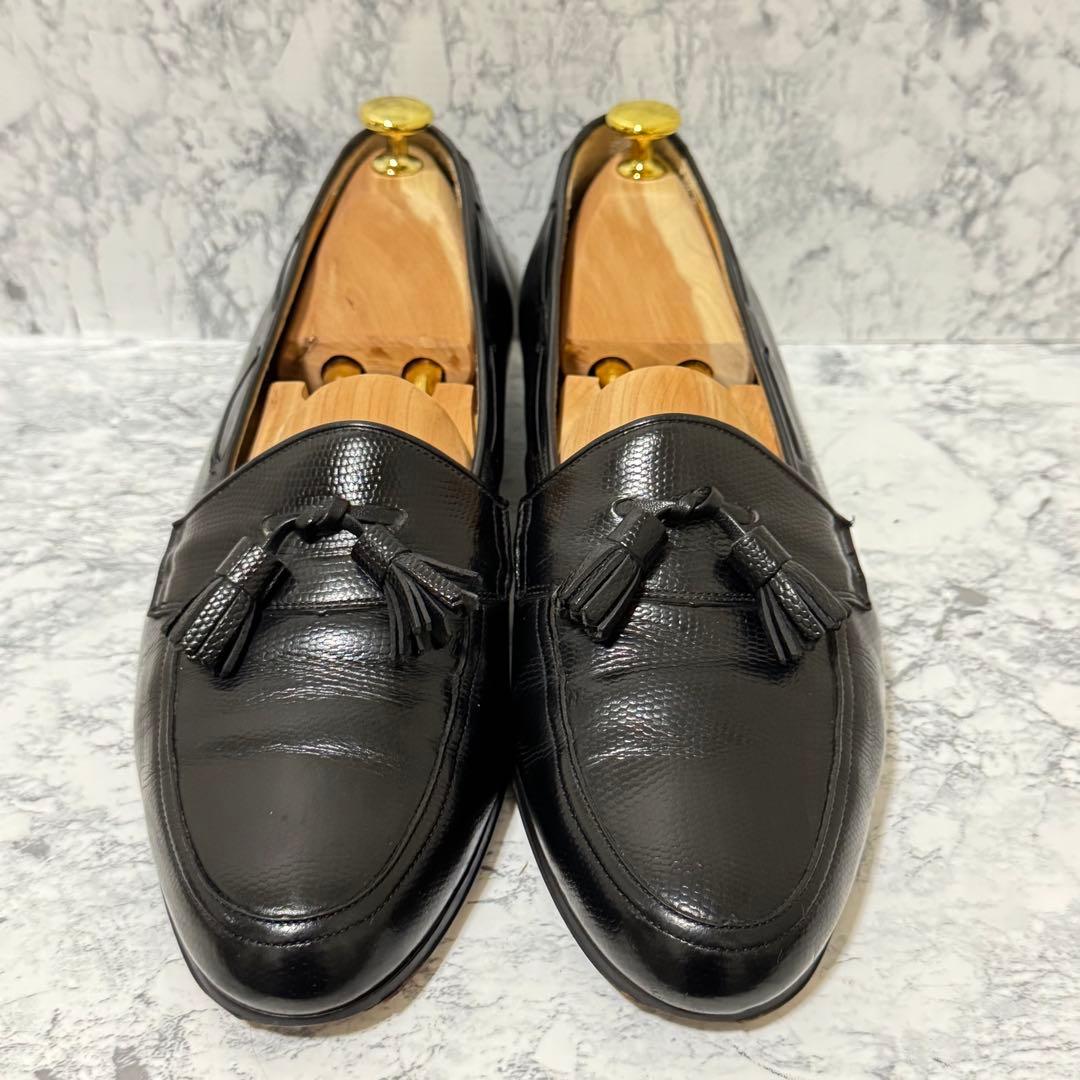 【美品】REGAL タッセルローファー シボ革 レザー 26cm