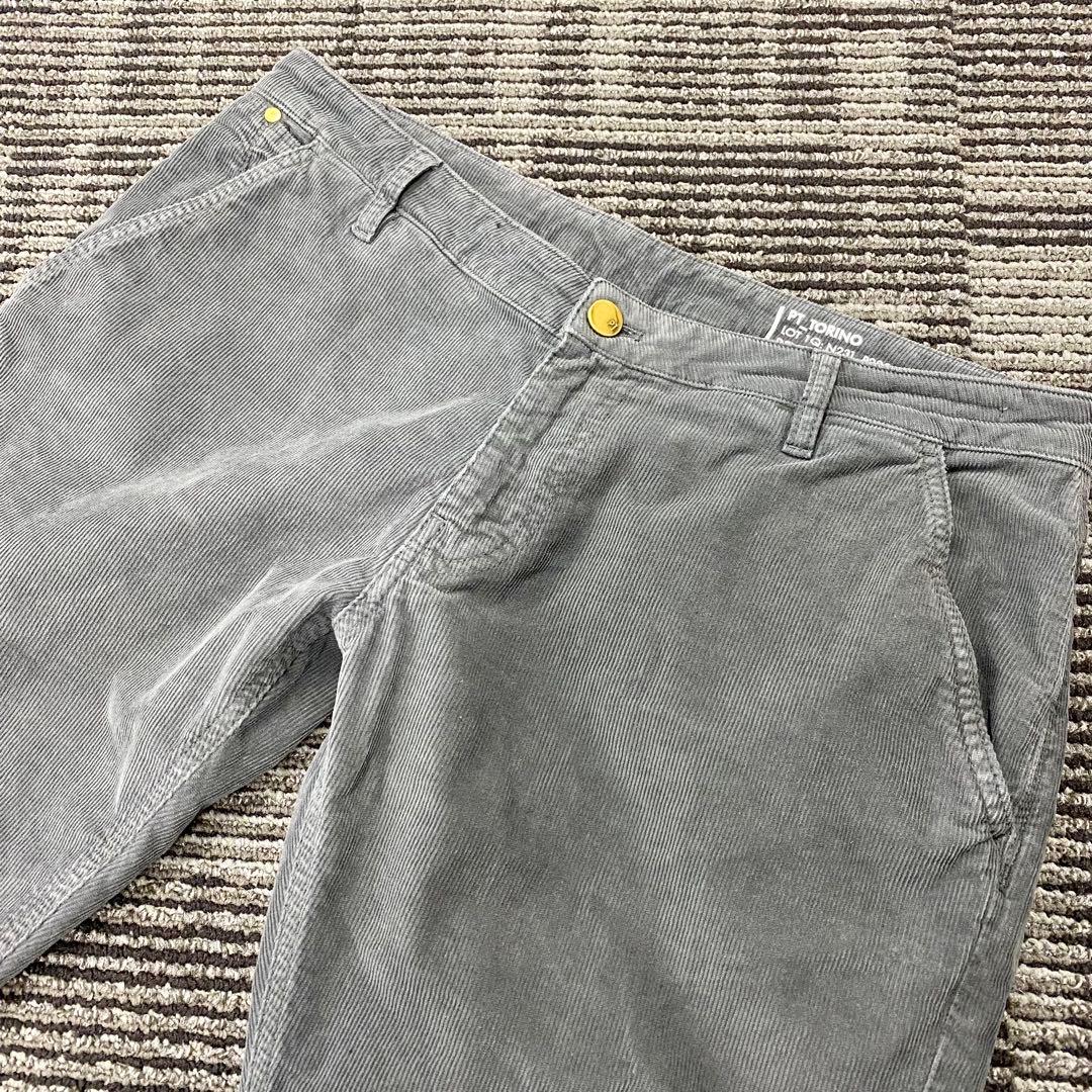 PT TORINO コーデュロイパンツ　ライトグリーン　グレー