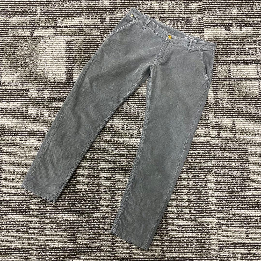 PT TORINO コーデュロイパンツ　ライトグリーン　グレー