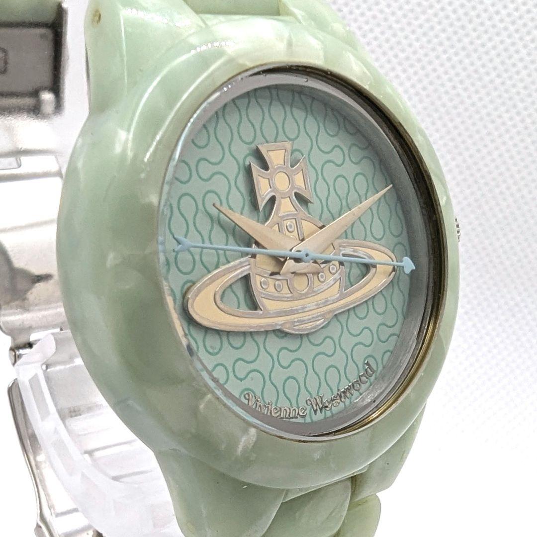 【稼働 箱 コマ付き】Vivienne Westwood オーブ文字盤