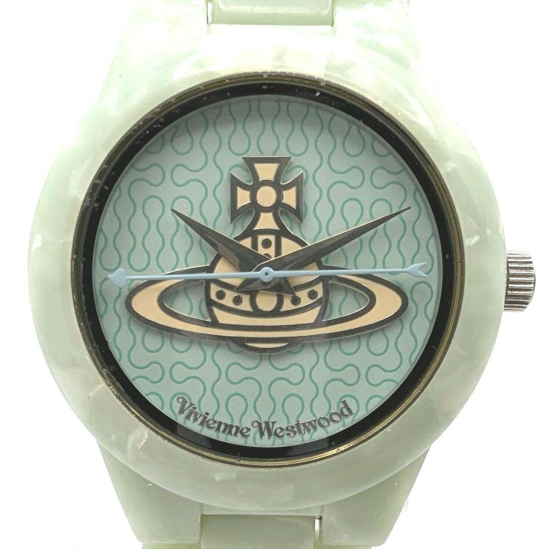【稼働 箱 コマ付き】Vivienne Westwood オーブ文字盤