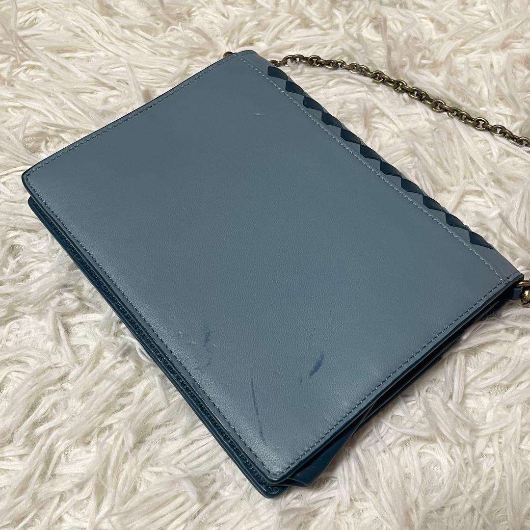 【n miya】ボッテガヴェネタ チェーンウォレット ショルダーバッグ