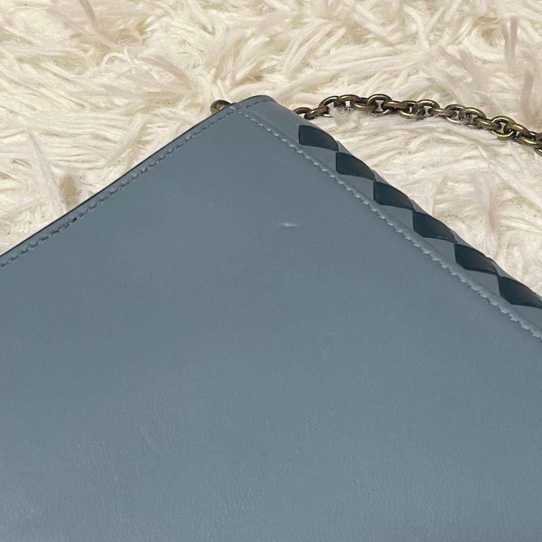 【n miya】ボッテガヴェネタ チェーンウォレット ショルダーバッグ