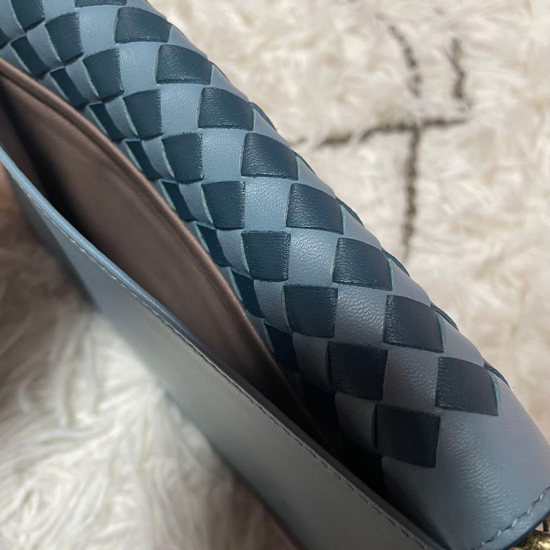 【n miya】ボッテガヴェネタ チェーンウォレット ショルダーバッグ