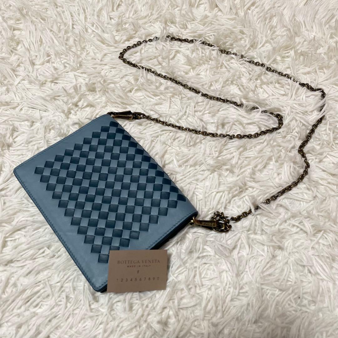 【n miya】ボッテガヴェネタ チェーンウォレット ショルダーバッグ