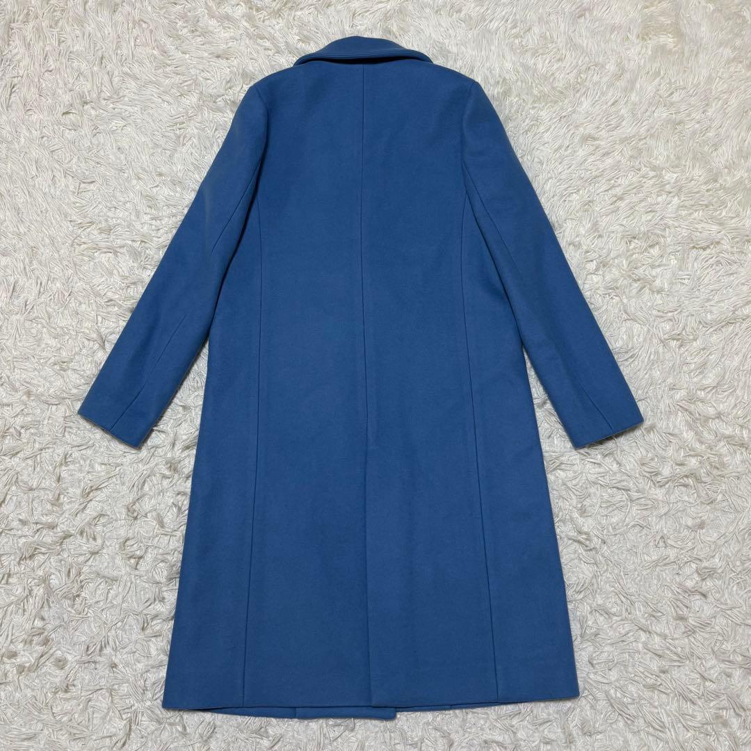 ✨タグ付未使用✨ UNITED TOKYO チェスターコート ブルー カシミヤ混