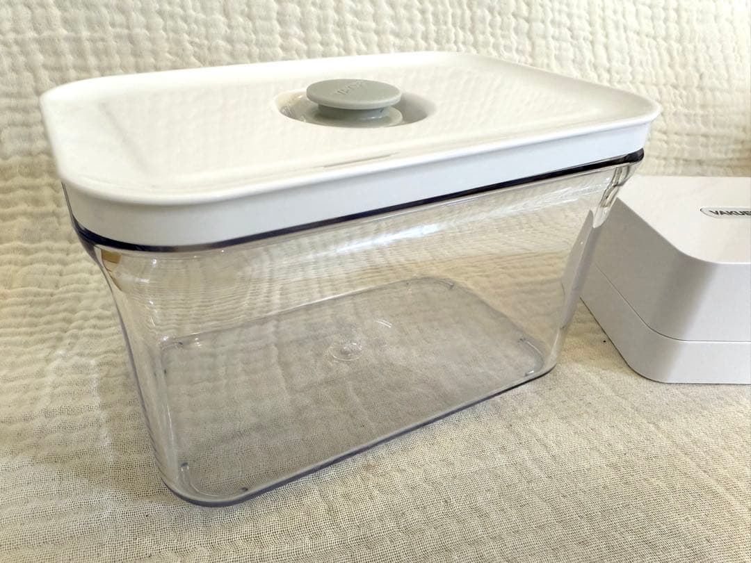 【公式】VAKUEN プレミアム真空保存容器 、真空ポンプ