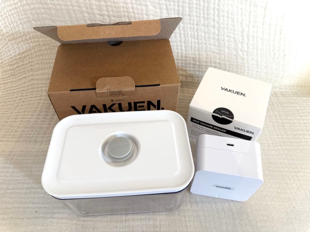 【公式】VAKUEN プレミアム真空保存容器 、真空ポンプ