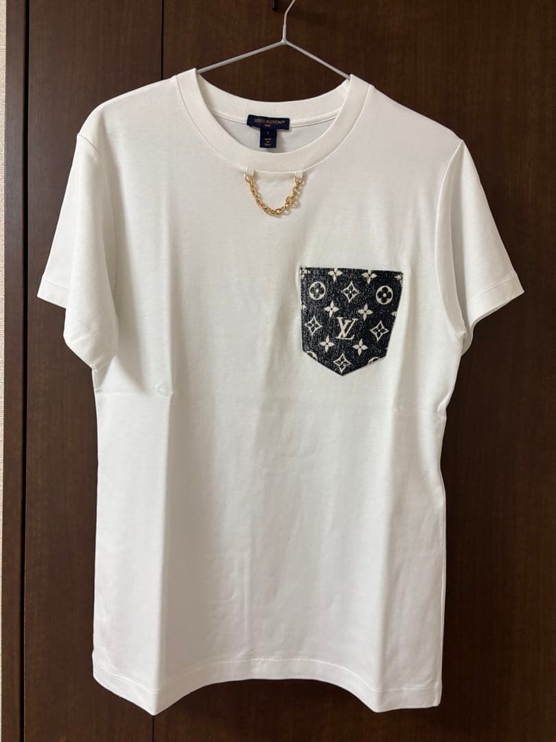 ルイヴィトン 半袖Tシャツ レディースLサイズ